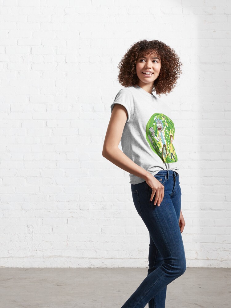 Alternate view of rick and morty Classic T-Shirt