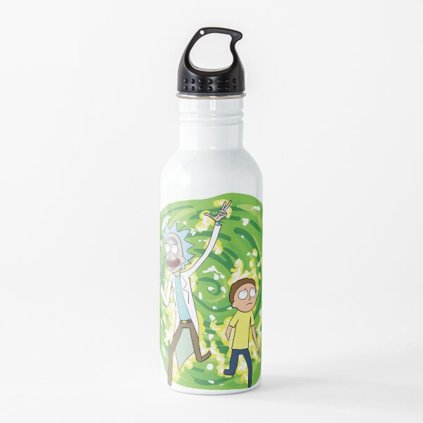 rick and morty Water Bottle