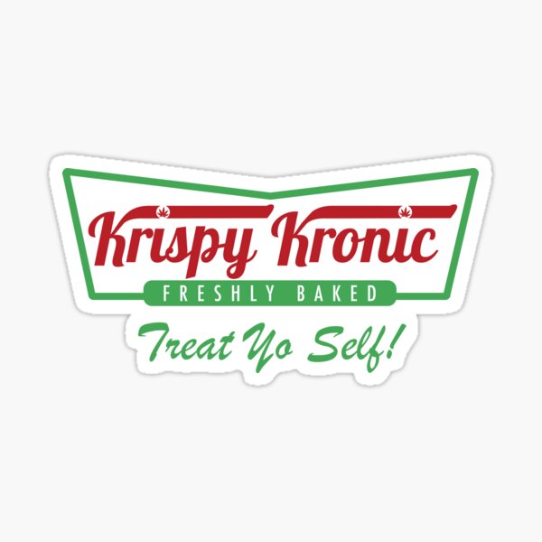 Item preview, Krispy Kronic Funny Cannabis designed and sold by MagicLeafTees.