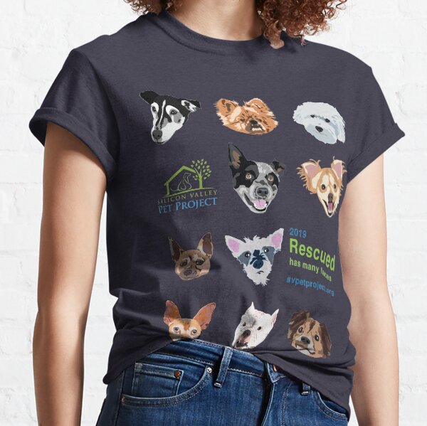 Rescued Has Many Faces, 2019 Classic T-Shirt