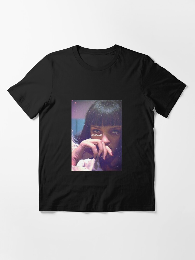 Alternate view of Mia Wallace God Damn! Essential T-Shirt