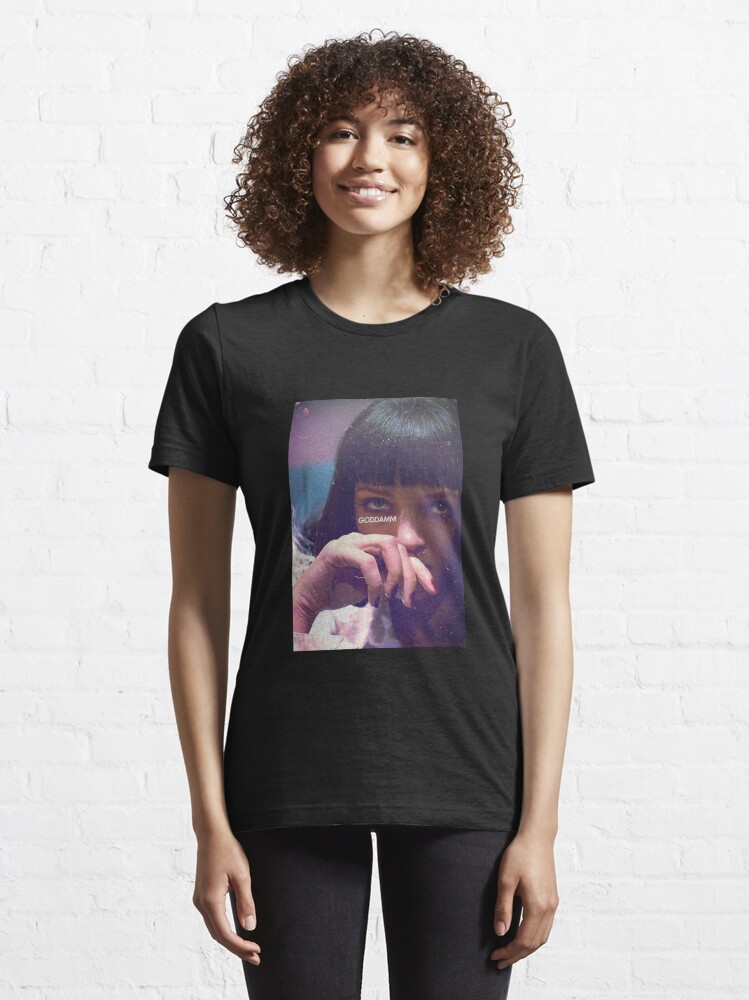 Alternate view of Mia Wallace God Damn! Essential T-Shirt