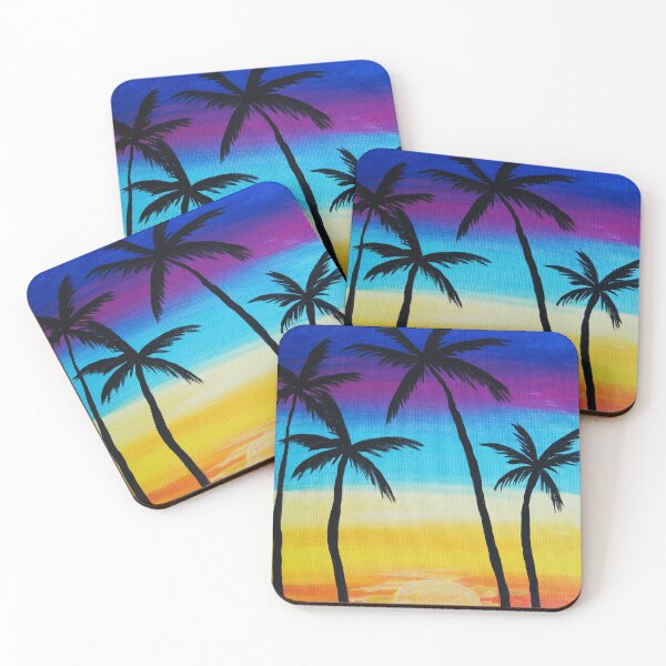 Item preview, Sunset and Palm Trees  designed and sold by jaldridge864.