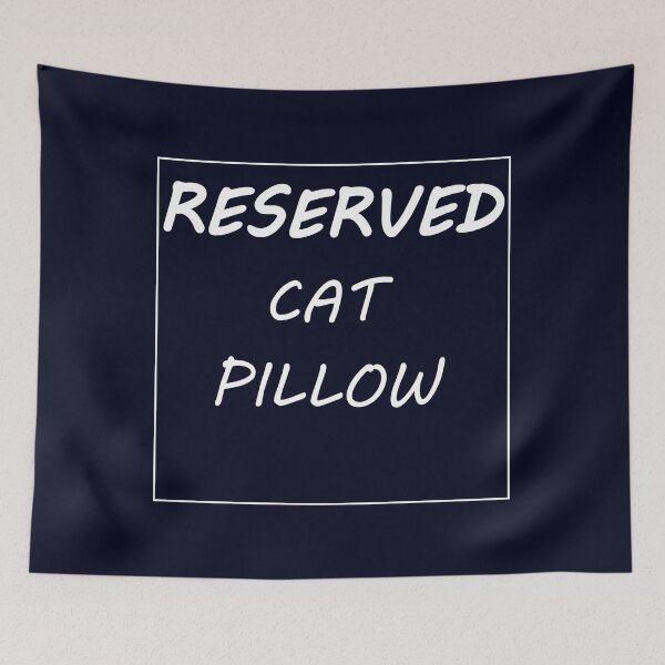 Item preview, reserved cat pillow designed and sold by tita74.