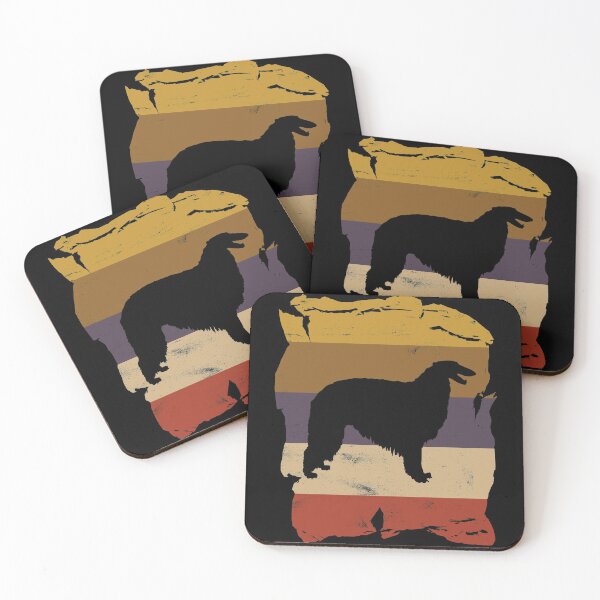 Item preview, Borzoi Distressed Vintage Retro Silhouette designed and sold by DoggyStyles.