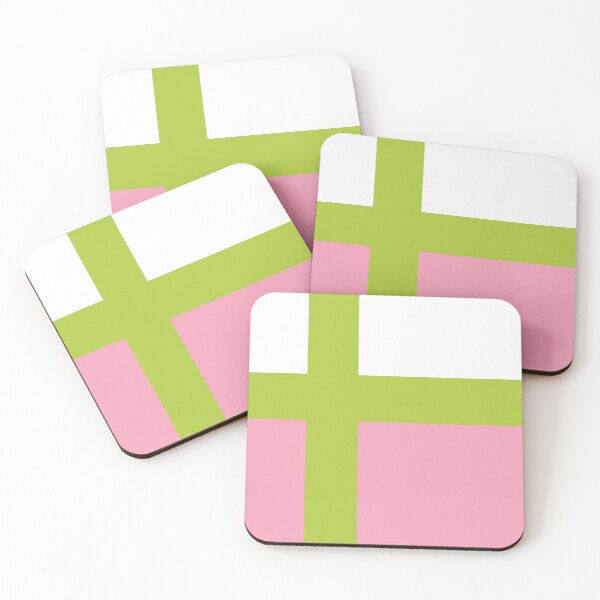 Item preview, Chartreuse, Pink and White Color Blocking Style designed and sold by MimsTees.