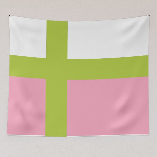 Item preview, Chartreuse, Pink and White Color Blocking Style designed and sold by MimsTees.