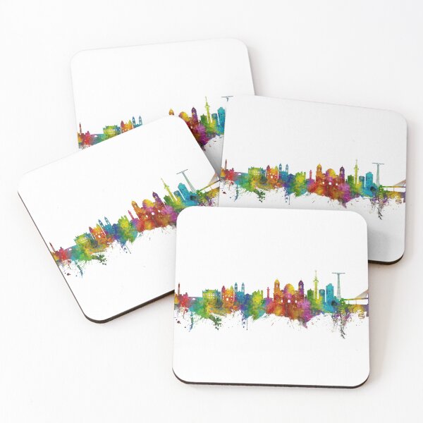 Item preview, Cádiz Spain Skyline designed and sold by ArtPrints.