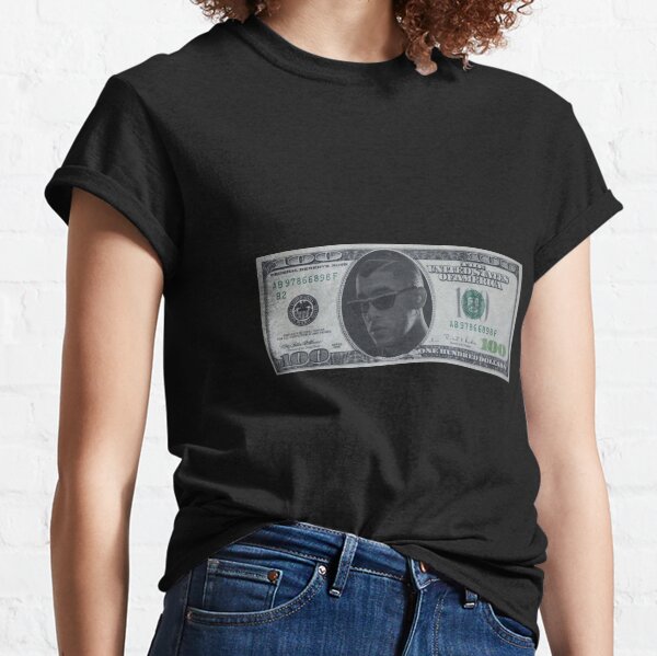 Bad Bunny $ 100 Bill Camiseta clásica