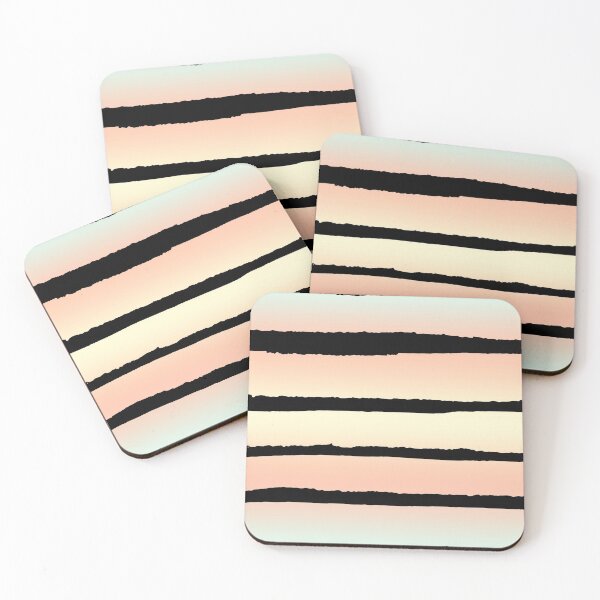 Item preview, Sunset Brush Strokes Gradient - (Modern, Cozy, Soft Pastel Interior Design) designed and sold by SassyClassyMe.