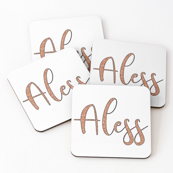 Item preview, Aless - Rose Gold Glitter Typography - School Subjects designed and sold by MysticMagpie.