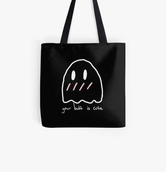 Your Butt is Cute All Over Print Tote Bag