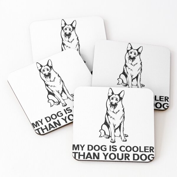 Item preview, My Dog Is Cooler Than Your Dog designed and sold by saechla.