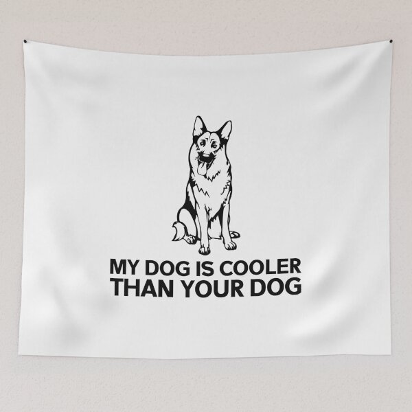 Item preview, My Dog Is Cooler Than Your Dog designed and sold by saechla.