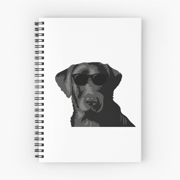 Item preview, black labrador wearing sunglasses designed and sold by Gerald Waters.