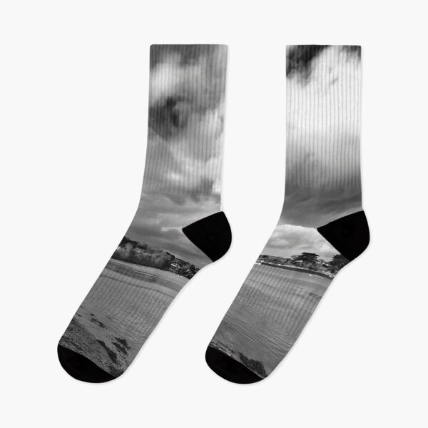 Item preview, Restronguet Weir In Monochrome designed and sold by Terri Waters Photography & Design.