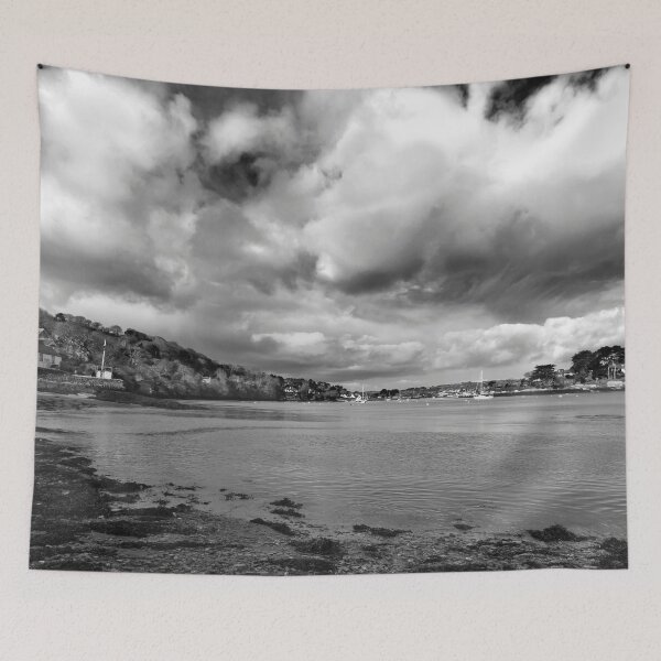 Item preview, Restronguet Weir In Monochrome designed and sold by Terri Waters Photography & Design.