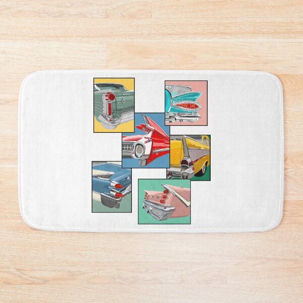 Item preview, Vintage Cars Colorblock designed and sold by jenbucheli.