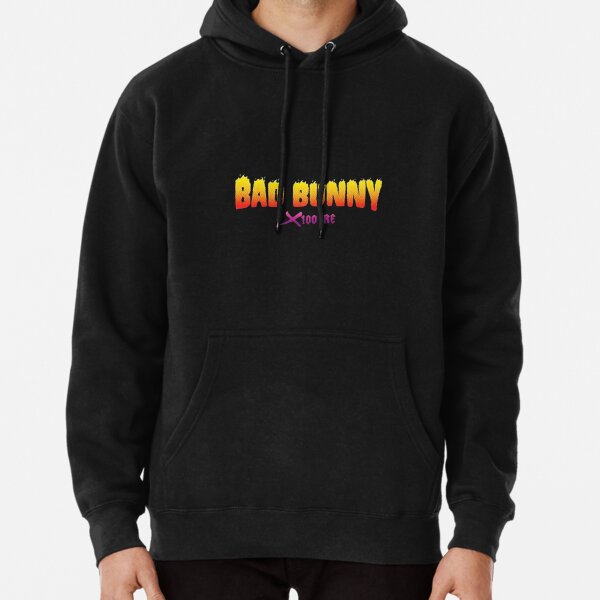 bad bunny glow in the dark hoodie