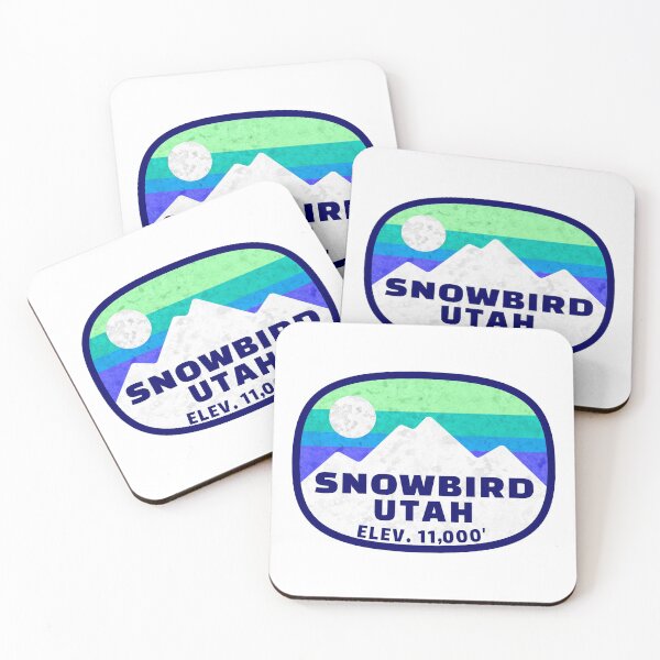 Item preview, Ski Snowbird Utah Skiing Winter Sports Snowboarding designed and sold by Travel Time.