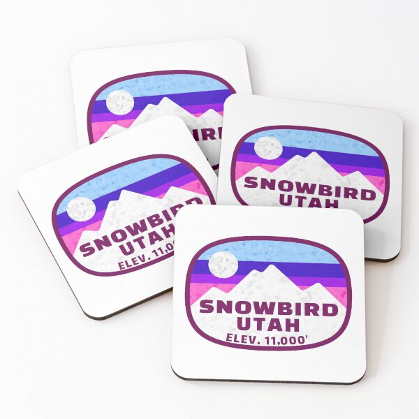 Item preview, Ski Snowbird Utah Skiing Winter Sports Snowboarding designed and sold by Travel Time.