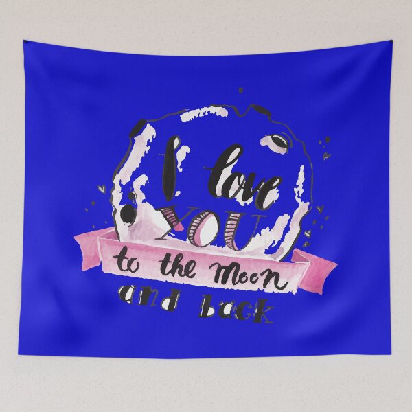 Item preview, I love you to the moon and back designed and sold by TinoThreads.