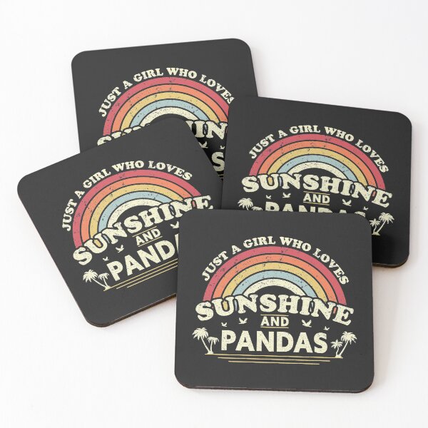 Item preview, Panda Design. Just A Girl Who Loves Sunshine And Pandas Product designed and sold by PackAPunch.