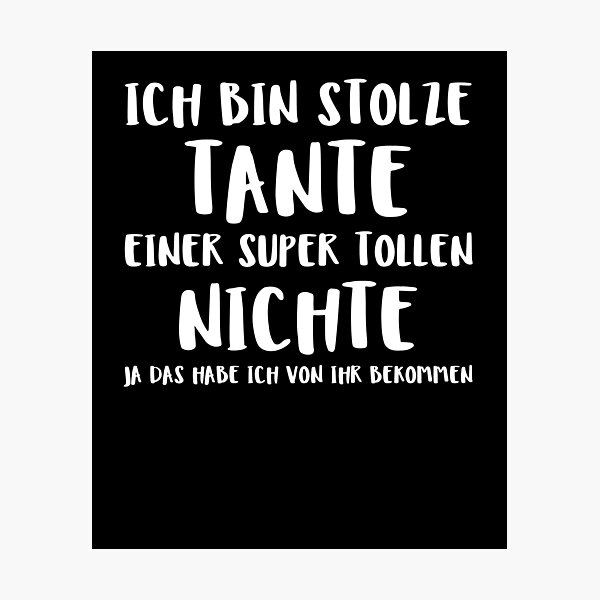 Get Ich bin stolze tante sprueche For Android Free