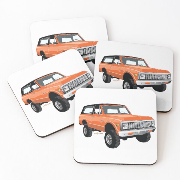 Item preview, 1971 K5 Blazer Orange (Black Top) designed and sold by John Jenkins.