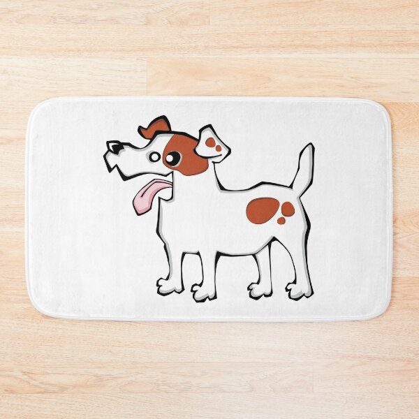 Item preview, Jack Russell Terrier - White and Tan (Full Body) WHITE BG designed and sold by TheChicken.