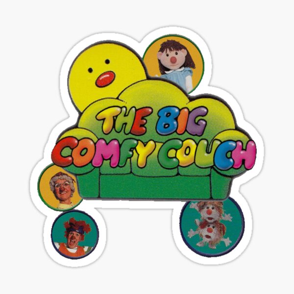 Item preview, 90s 80s kids The Big Comfy Couch Vibes  designed and sold by HelgasCloset.