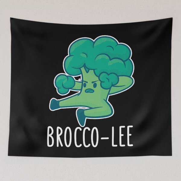 Item preview, Broccoli fighter humor. designed and sold by emphatic.