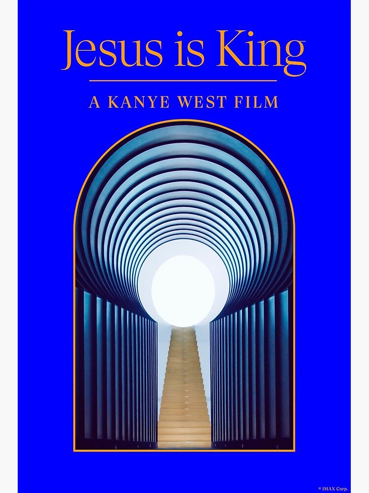 Poster Kanye West Jesus Is King | Art Board Print