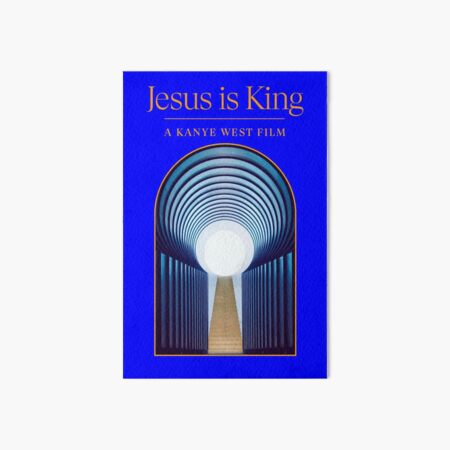 Kanye West Jesus Is King Poster – Aesthetic Wall Decor