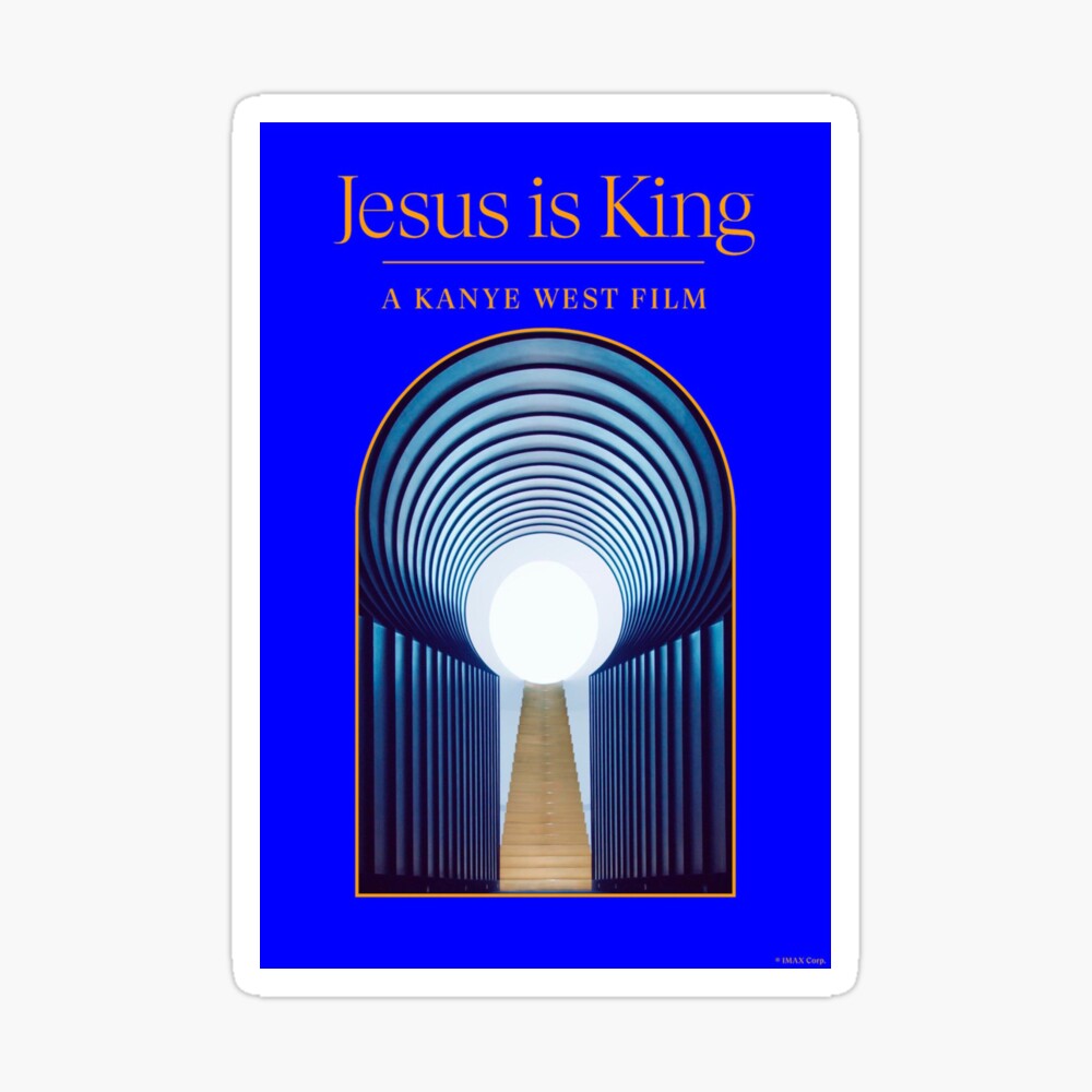 Poster Kanye West Jesus Is King