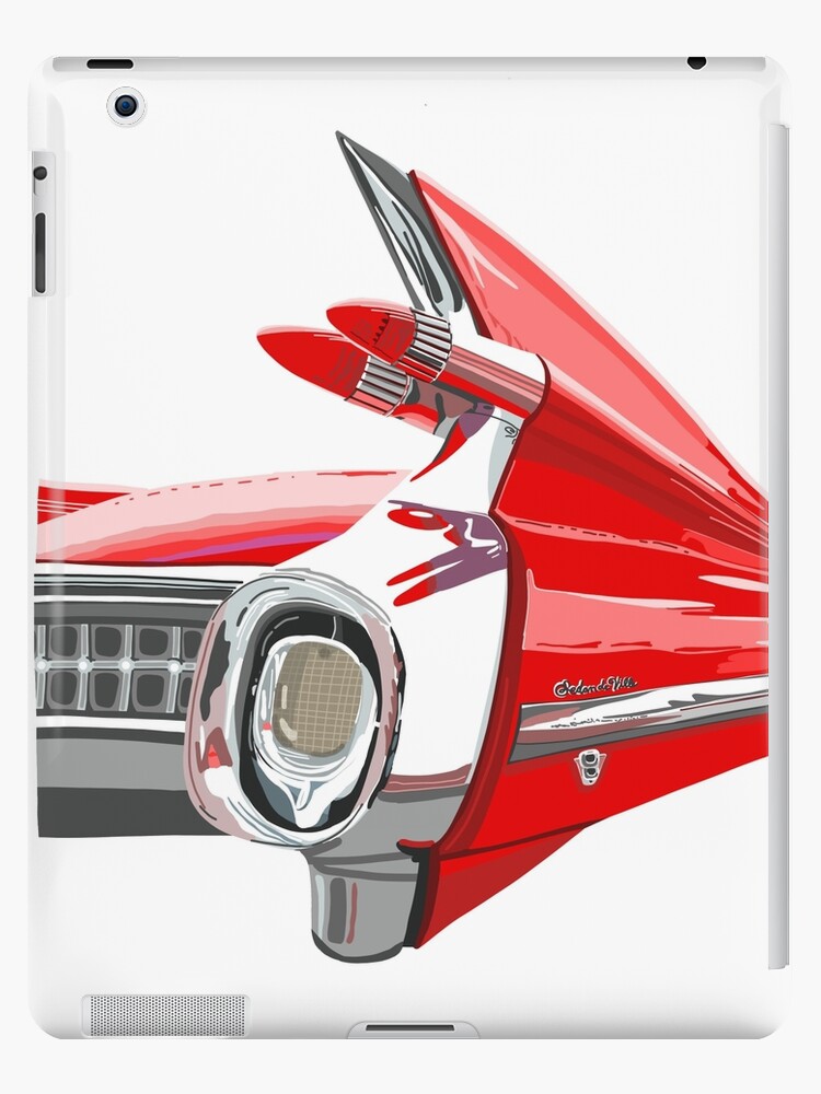 Red Caddy Ipad Case Skin By Jenbucheli Redbubble