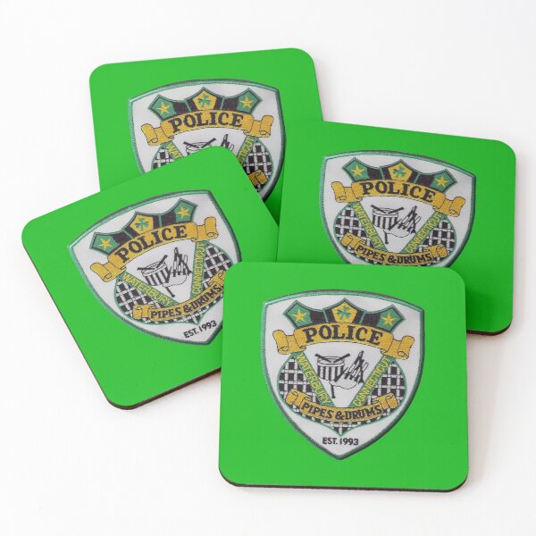Item preview, Waterbury Police Pipes and Drums designed and sold by Lawrence Baird.