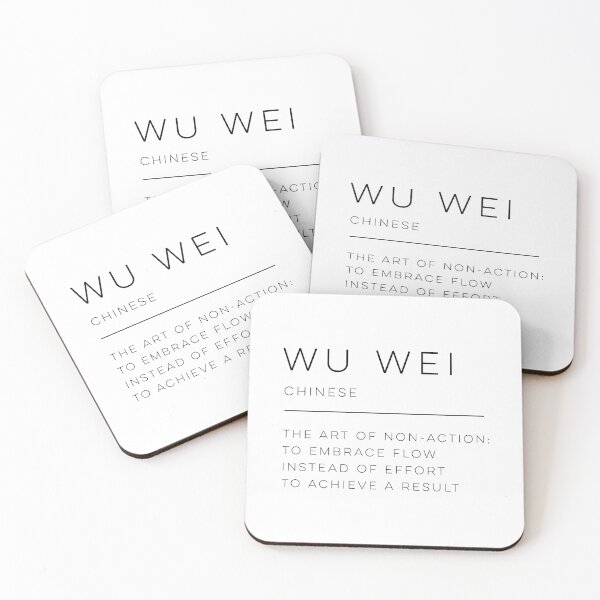 Item preview, Wu Wei Definition designed and sold by wisemagpie.