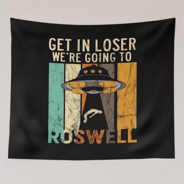 Item preview, Roswell UFO Shirt | UFO Shirt | Funny Alien Shirt | Cover Up Landing Retro T-Shirt designed and sold by Parahelio.