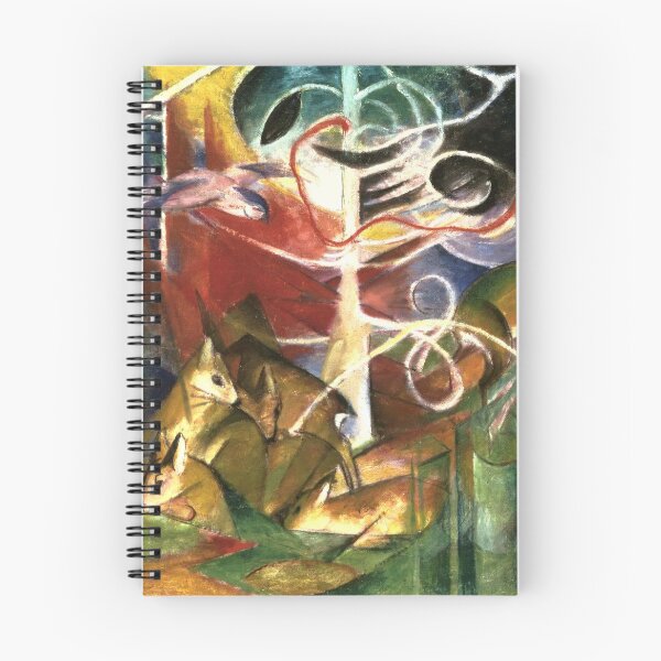 Item preview, Deer in the Forest, Franz Marc designed and sold by fourretout.