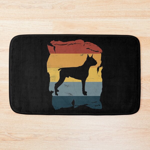Item preview, Boxer Dog Distressed Vintage Retro Silhouette designed and sold by DoggyStyles.