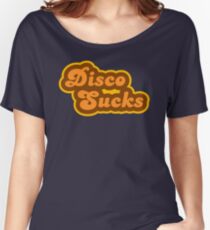 Disco Sucks - Retro 70s - Logo Women's Relaxed Fit T-Shirt