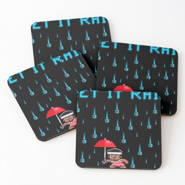Item preview, Let it rain pixel design designed and sold by COURT-VISION.