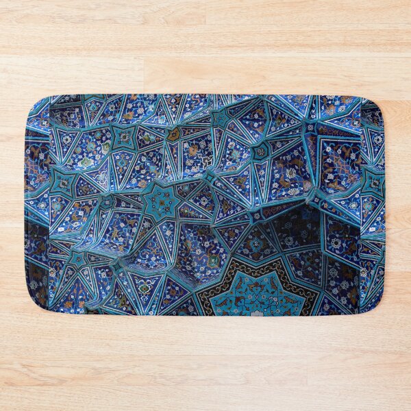 Item preview, Persian Asian Architecture Blue Pattern designed and sold by conceptDVS.