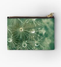 Dewdrops on Dandelion - 9 Studio Pouch