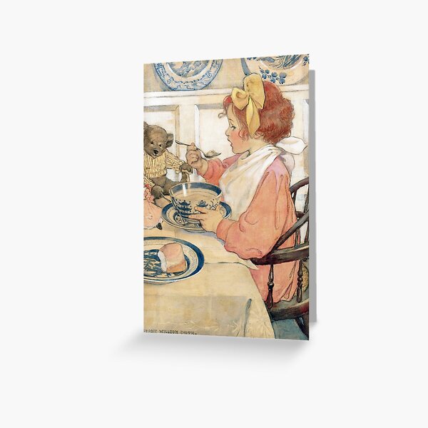 Item preview, The Epicure by Jessie Willcox Smith designed and sold by vintage-art.