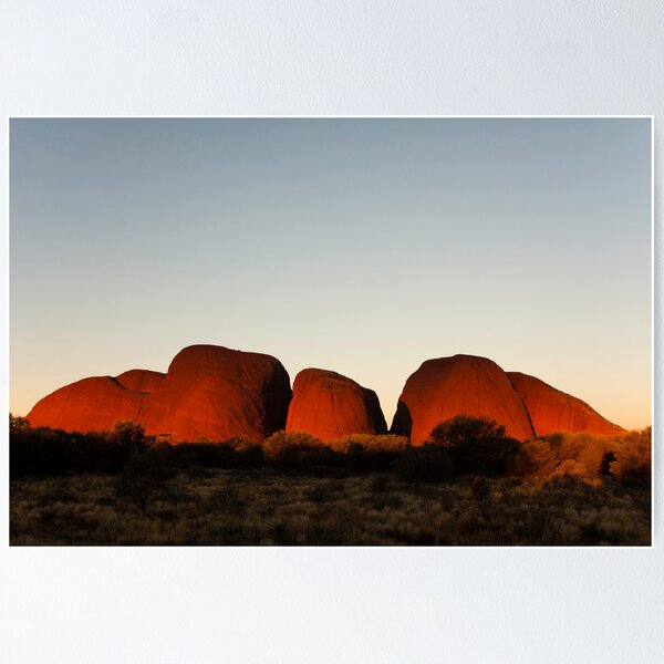 Item preview, Sundown at The Olgas designed and sold by Lisa Kenny.