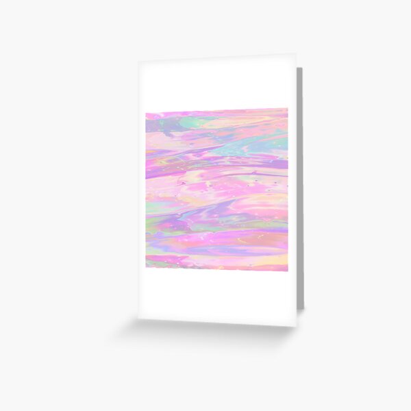 Holographic paper Greeting Card for Sale by Sweet Dreams