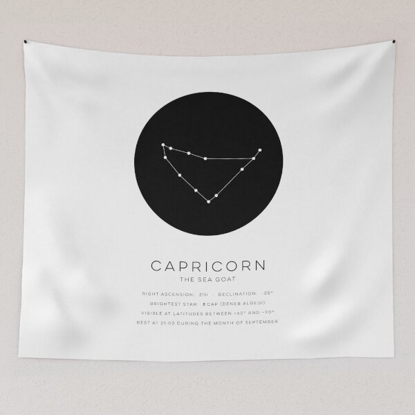 Item preview, Capricorn Constellation designed and sold by wisemagpie.