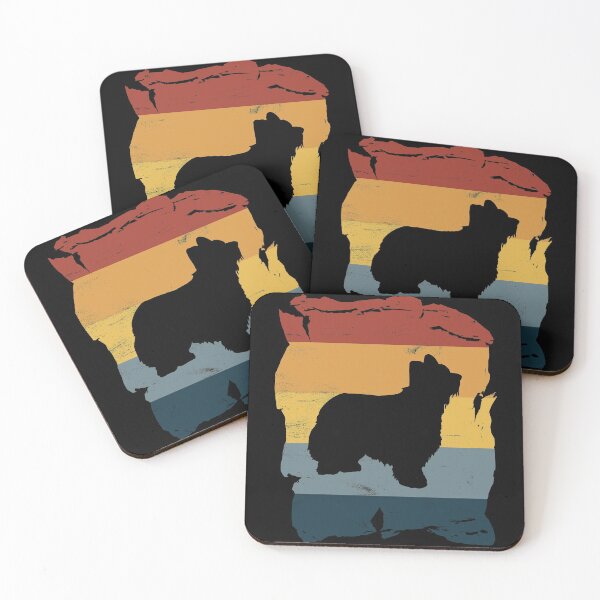 Item preview, Briard Distressed Vintage Retro Silhouette designed and sold by DoggyStyles.